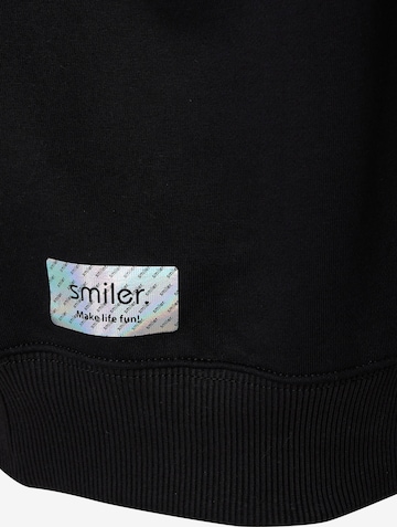 smiler. Sweater 'Cuddle' in Black