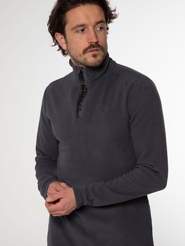 PROTEST Athletic Sweatshirt 'PERFECTO' in Grey