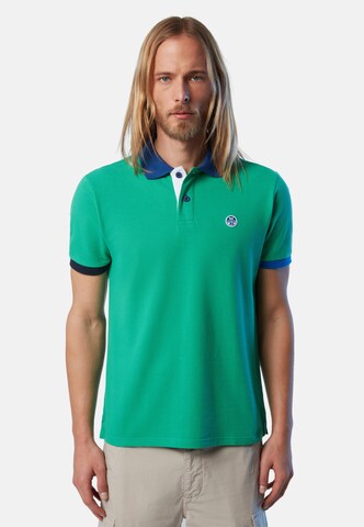 T-Shirt North Sails en vert : devant