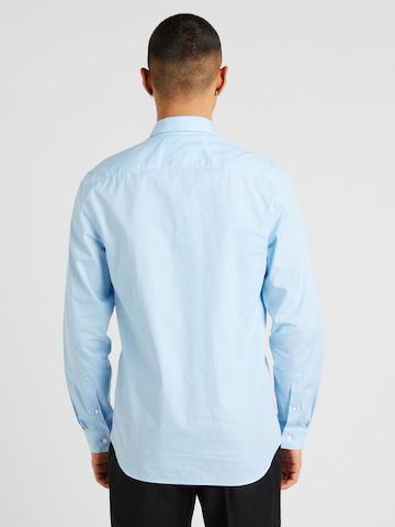 LACOSTE Regular fit Button Up Shirt in Blue