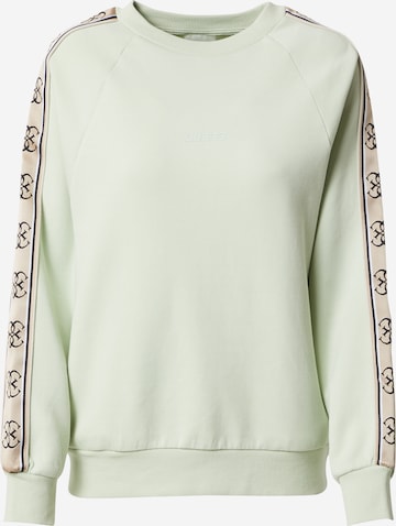 GUESS Athletic Sweatshirt 'BRITNEY' in Green: front