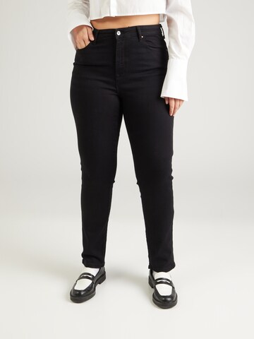 ONLY Carmakoma - Slimfit Vaquero 'CARSui' en negro: frente