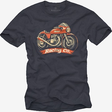 MAKAYA Shirt in Grau: Vorderseite