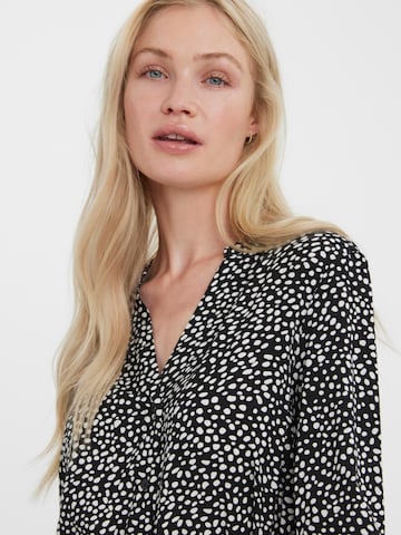 VERO MODA Blousejurk in Zwart