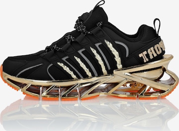 Baskets basses Plein Sport en noir : devant