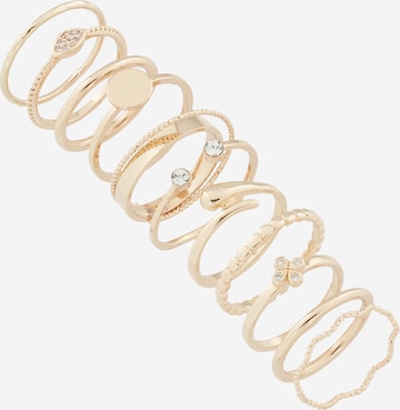 ABOUT YOU Ring in Gold: front