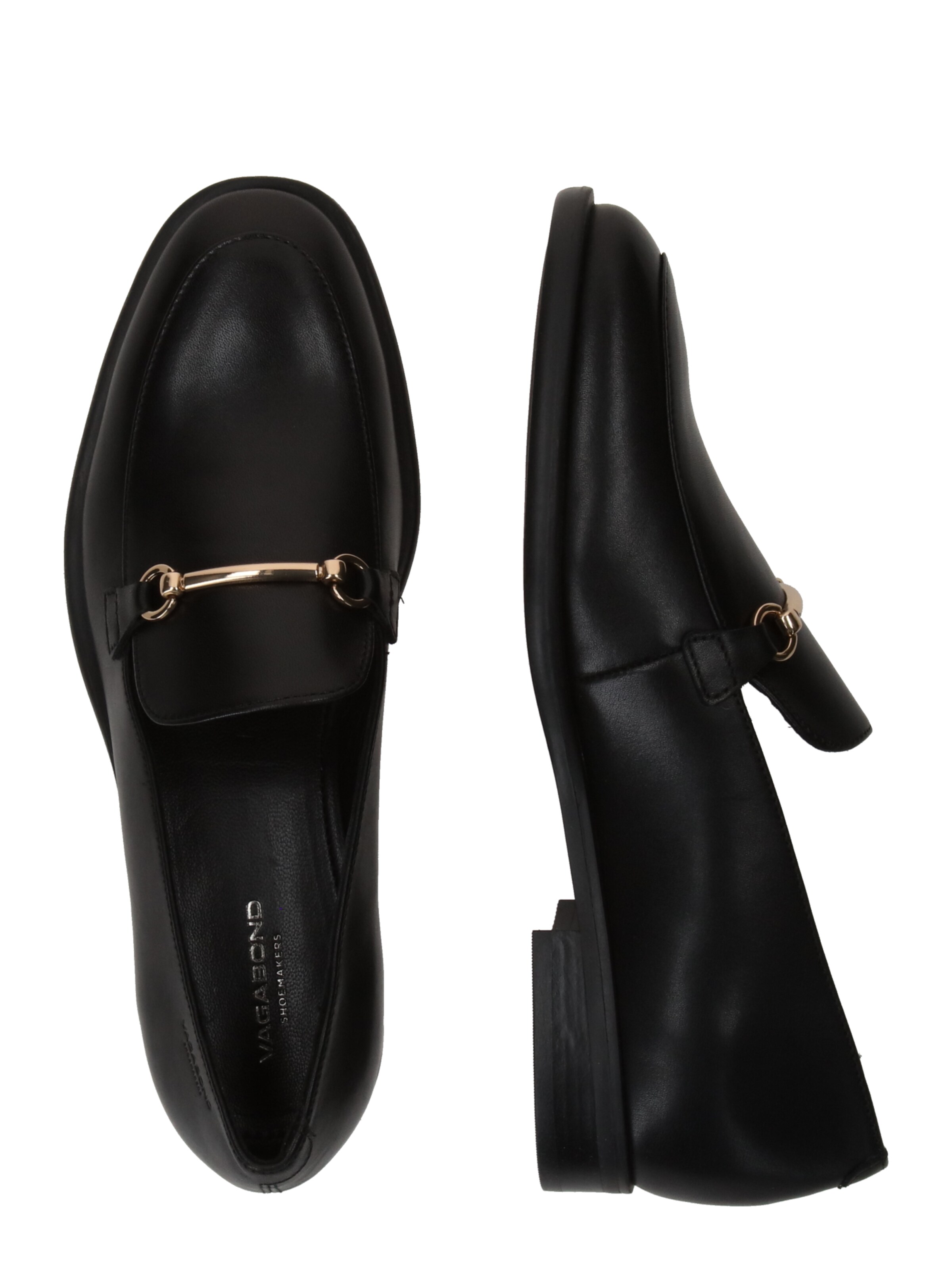 VAGABOND SHOEMAKERS Papuče 'HEIDI' - Čierna