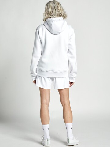 SPORTKIND Sportjas 'Unisex Zip Hoodie' in Wit