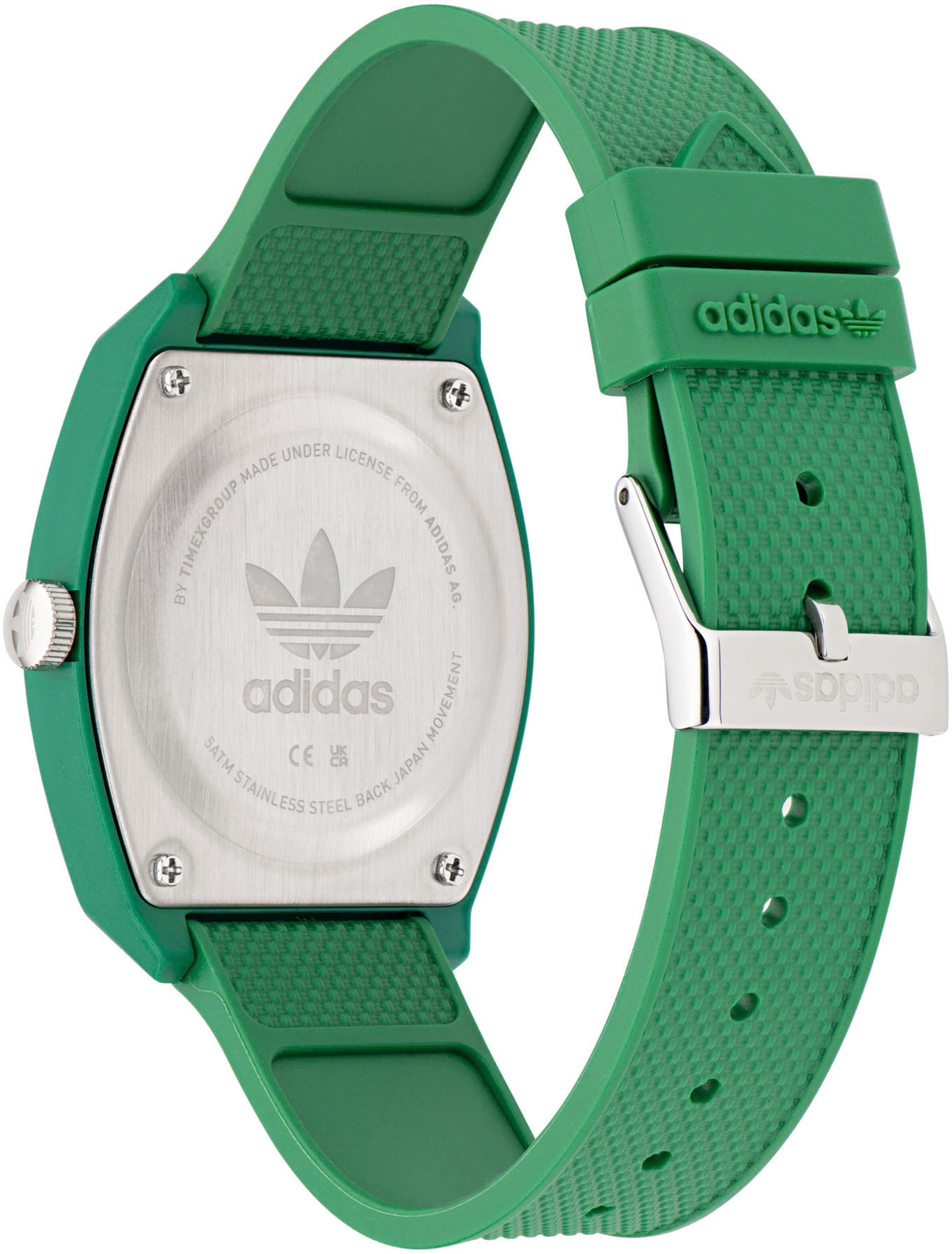 ADIDAS ORIGINALS Analogt ur 'PROJECT TWO' i grøn