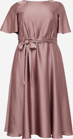 SWING CurveKoktel haljina - ljubičasta boja: prednji dio