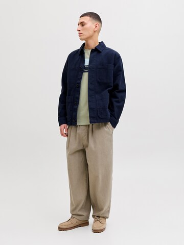 Maglietta 'JORCATSKILLS' di JACK & JONES in verde