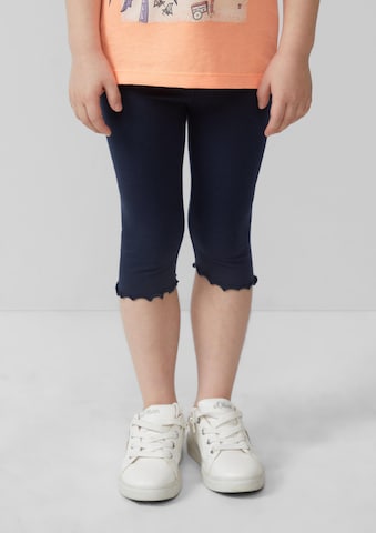 Skinny Leggings s.Oliver en bleu : devant