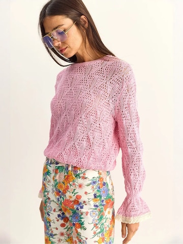 Bianco Lucci - Pullover 'Pullover' em rosa