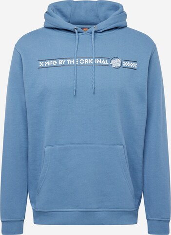 Santa Cruz Sweatshirt 'Breaker Dot' in Blue: front