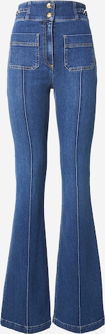 zils Elisabetta Franchi Plati gali Džinsi: no priekšpuses