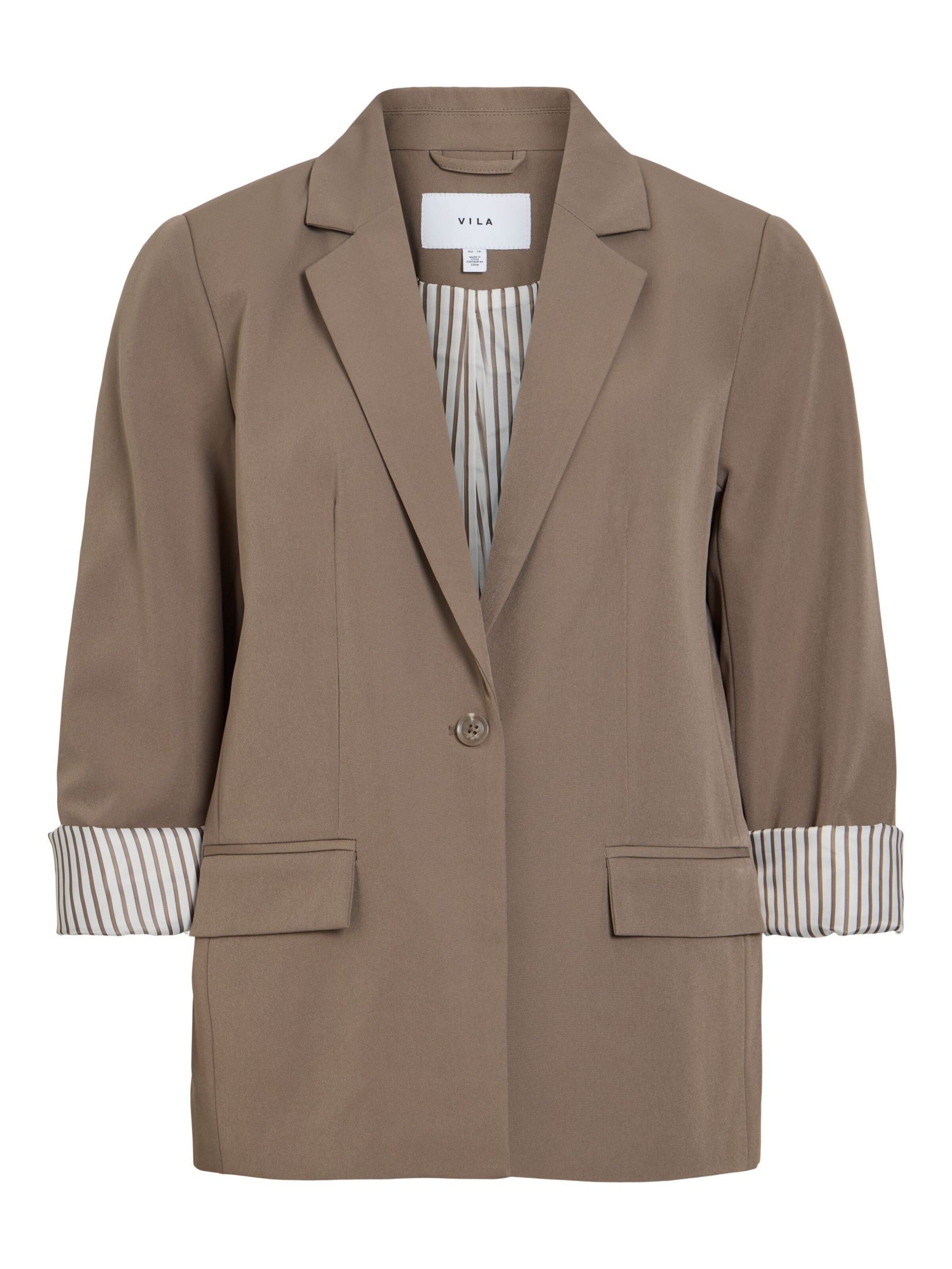 VILA Blazer 'VIBonnie' i 34 i taupe, Produktvisning