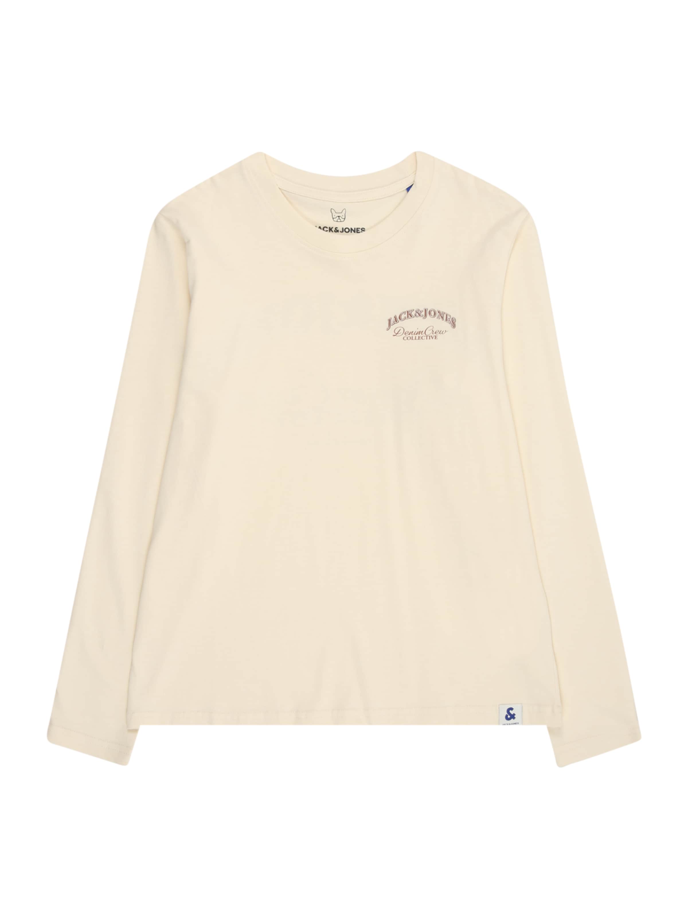 Jack & Jones Junior Tričko - Biela: predná strana