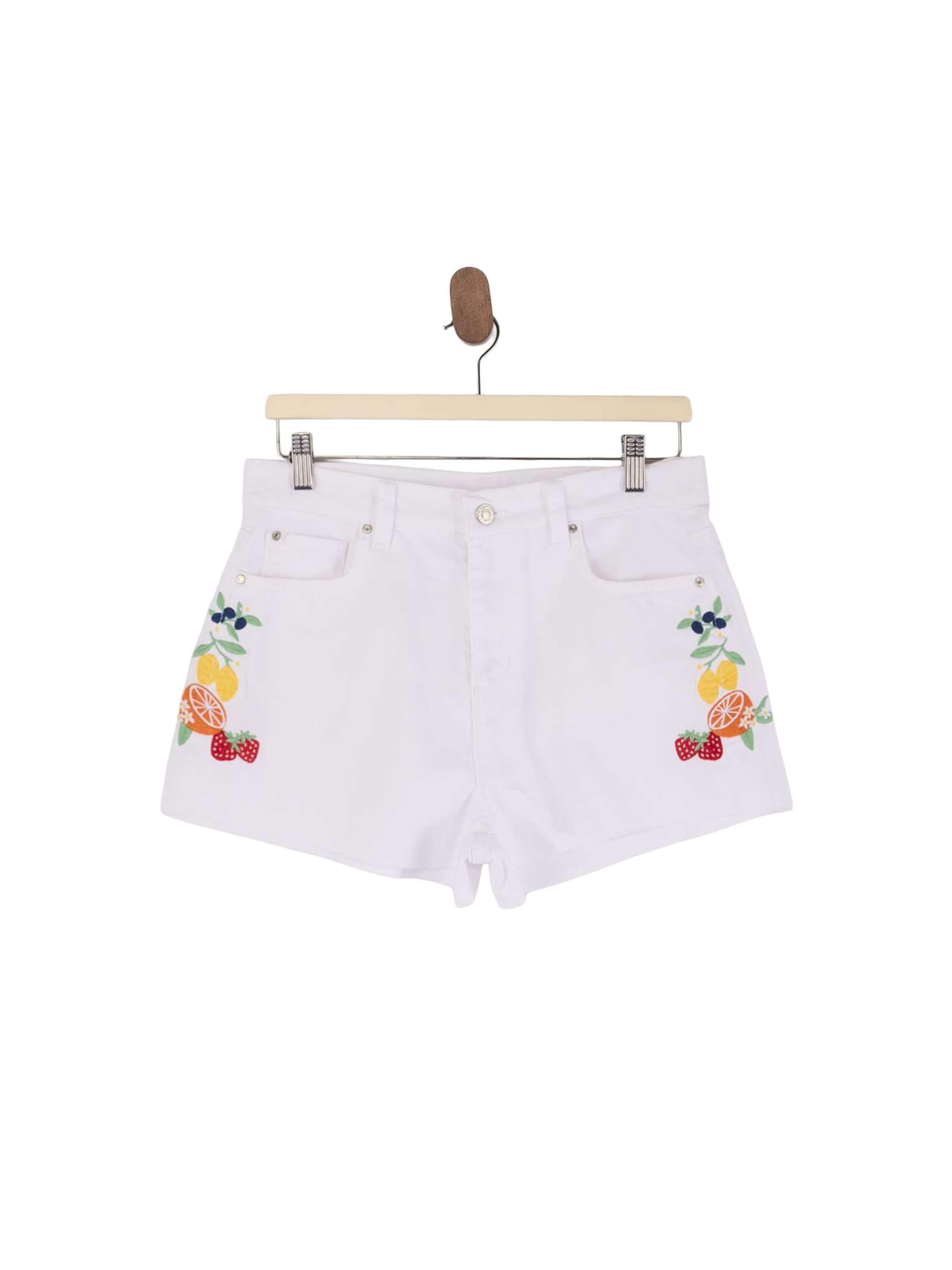 Trendyol - regular Vaquero en blanco: frente