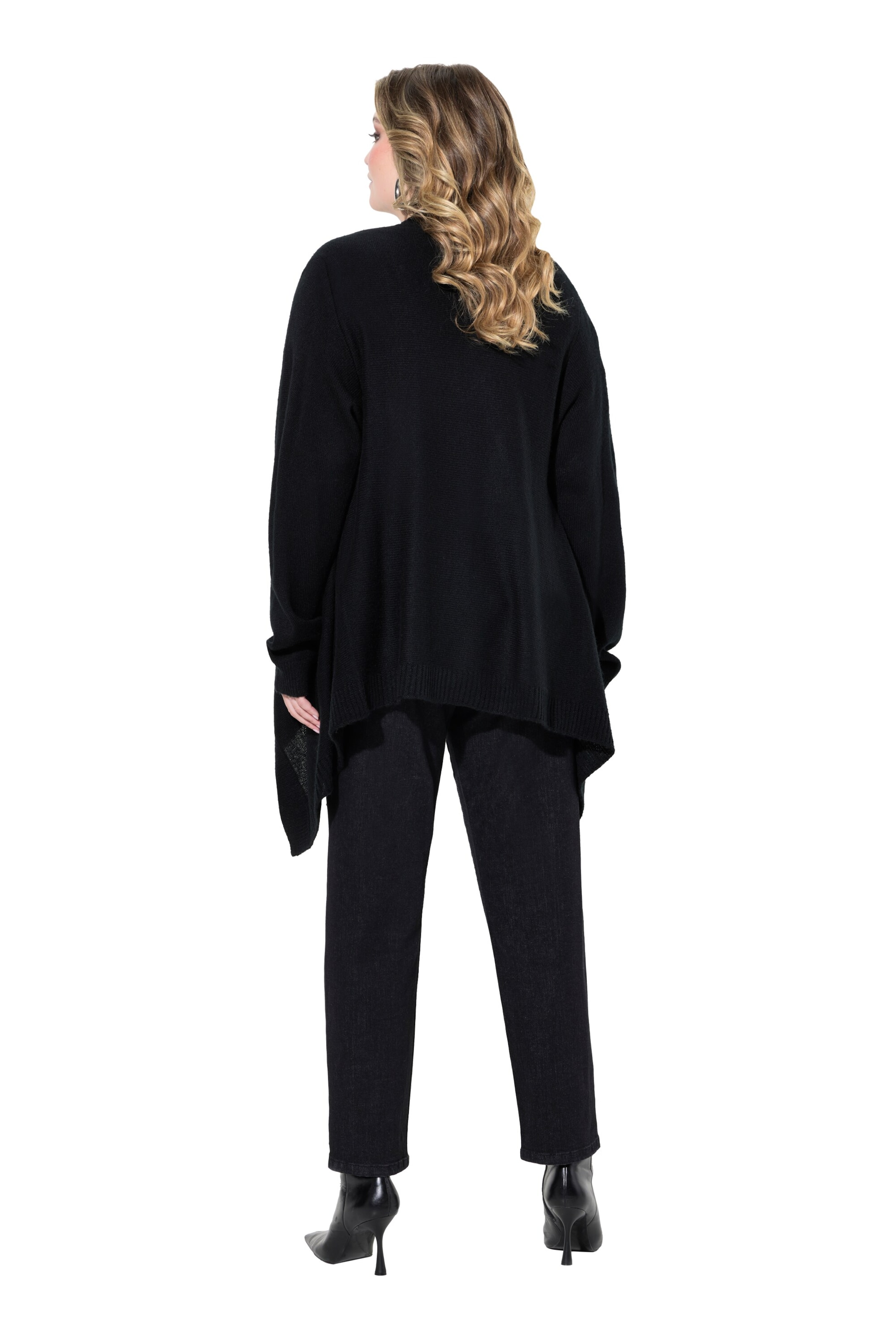 MIAMODA Knit cardigan in Black