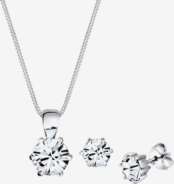 ELLI Jewelry set in Silver: front