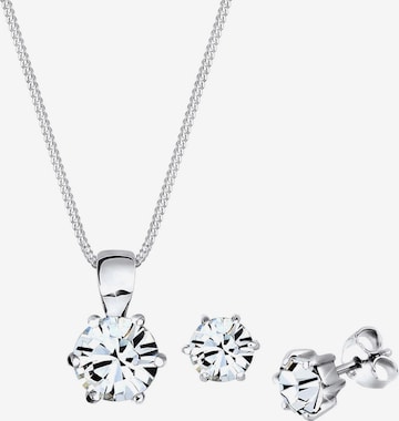 ELLI Sieraden set in Zilver: voorkant