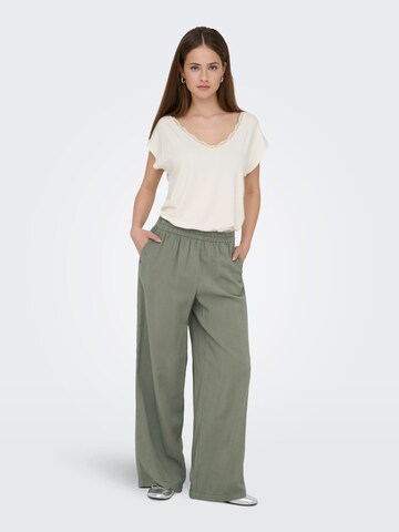 Loosefit Pantalon 'ONLaris' ONLY en vert