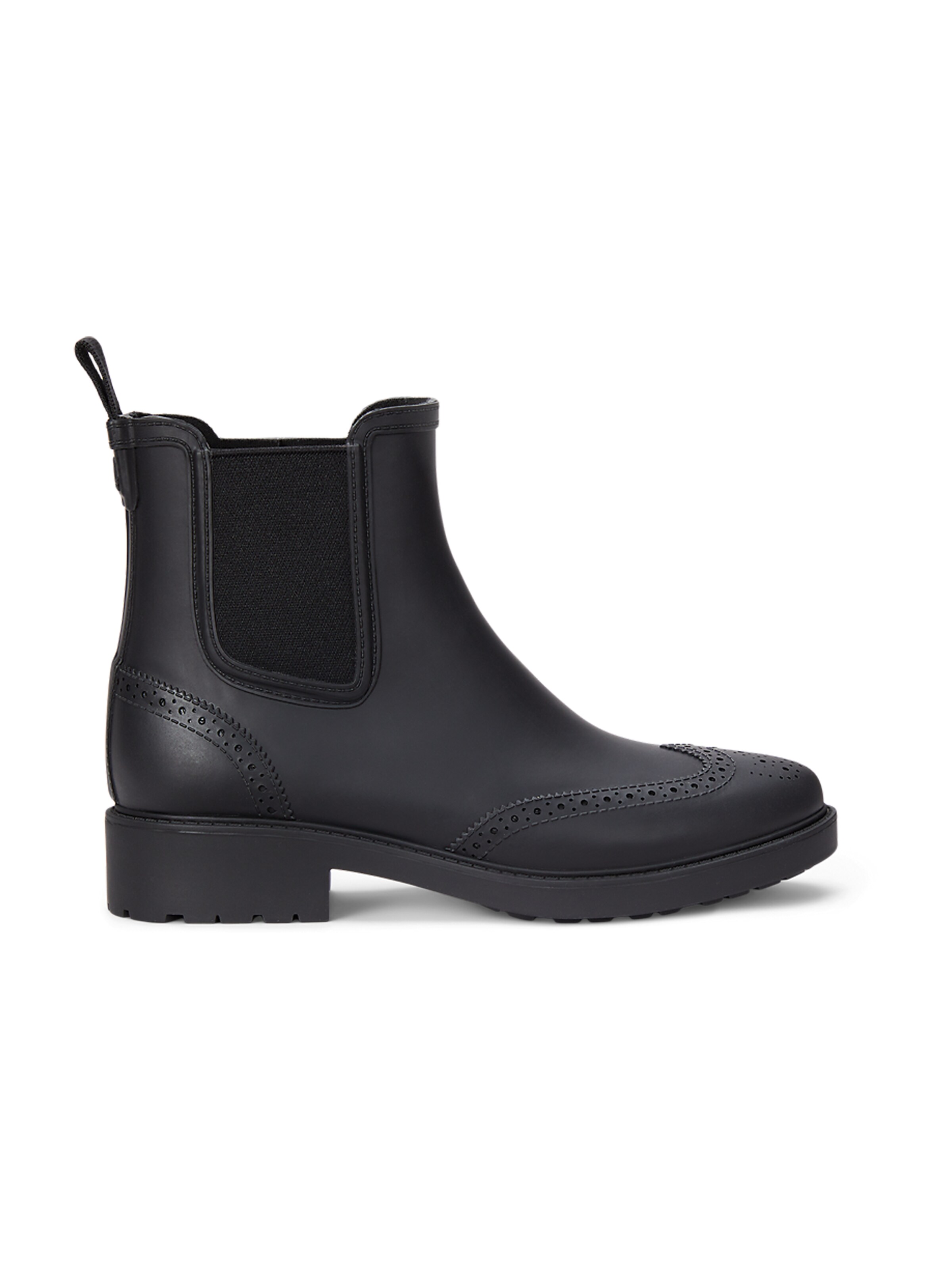 Lauren Ralph Lauren Chelsea boots 'PRESLIE' in Zwart
