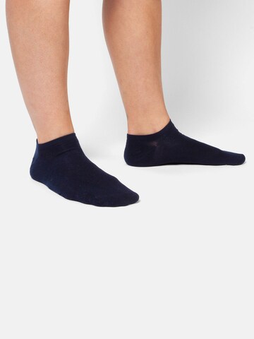 DillySocks Ankle Socks in Blue: front