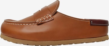BIRKENSTOCK Pistokkaat 'Naples' värissä ruskea: etupuoli