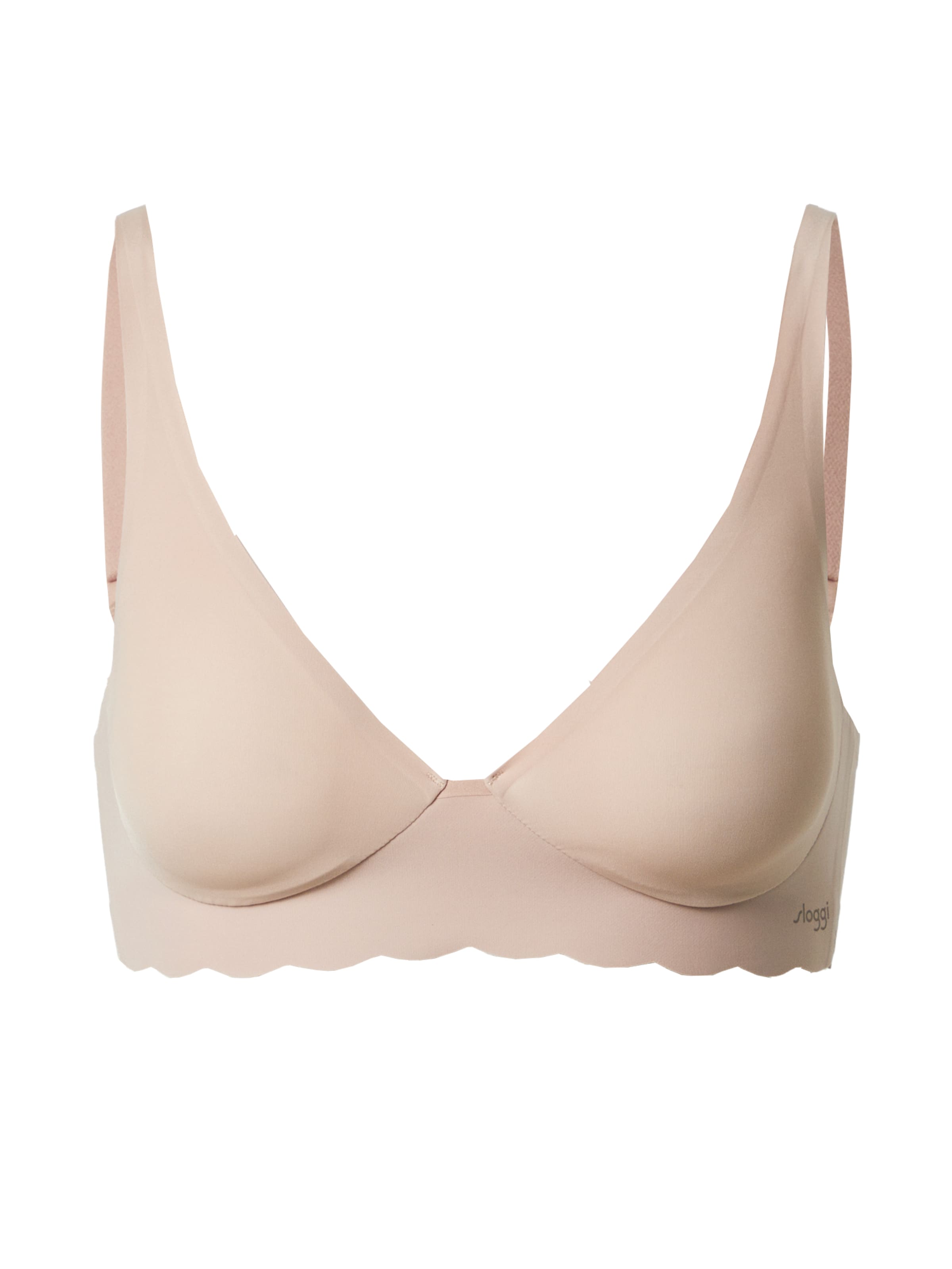 SLOGGI Сутиен с триъгълни чашки Сутиен 'ZERO Microfibre 2.0 H' в кафяво: отпред