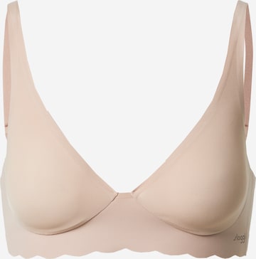 Triangolo Reggiseno 'ZERO Microfibre 2.0 H' di SLOGGI in marrone: frontale