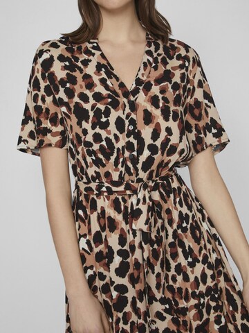 VILA Dress in Brown