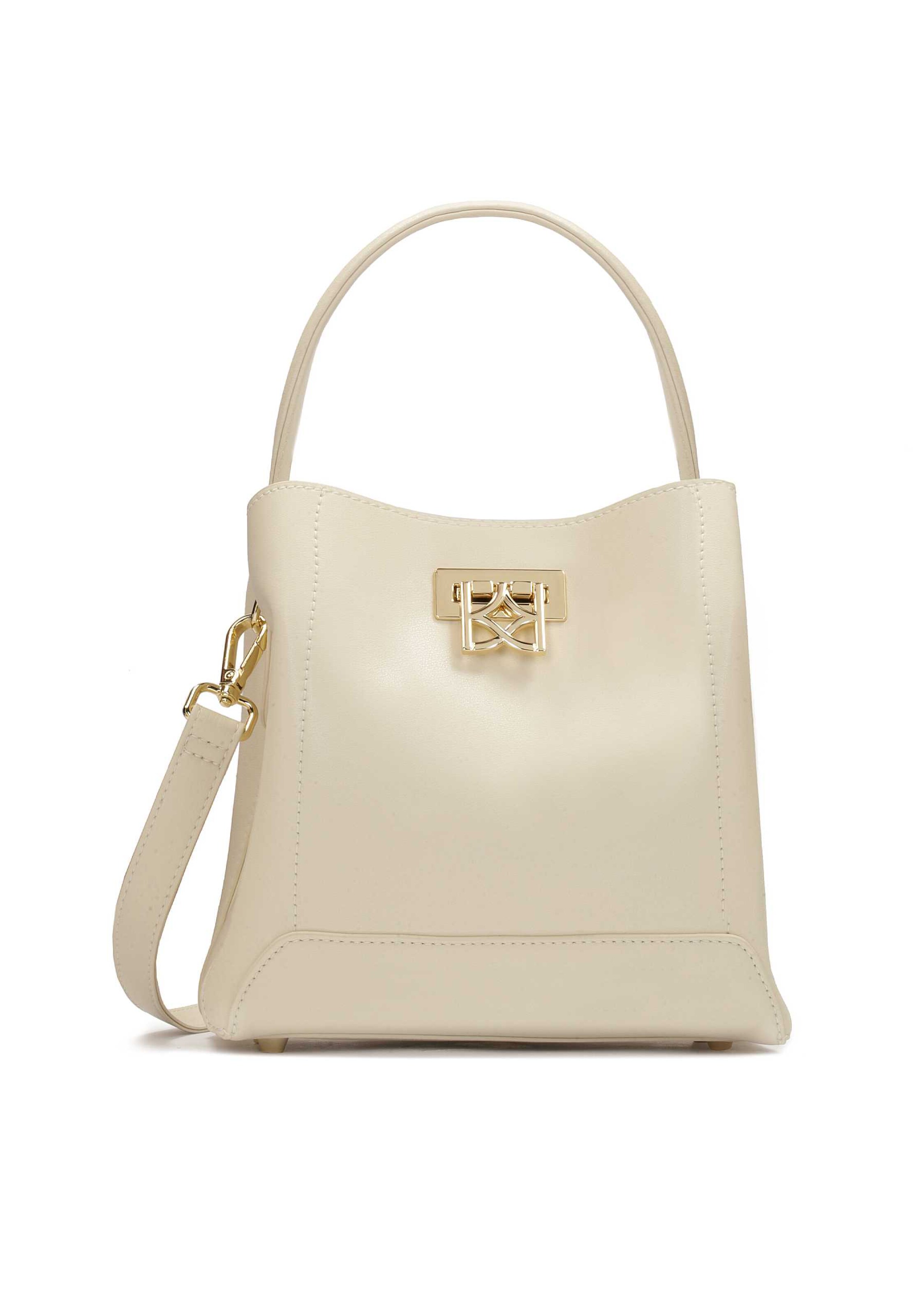 Kazar Handtas in Beige: voorkant