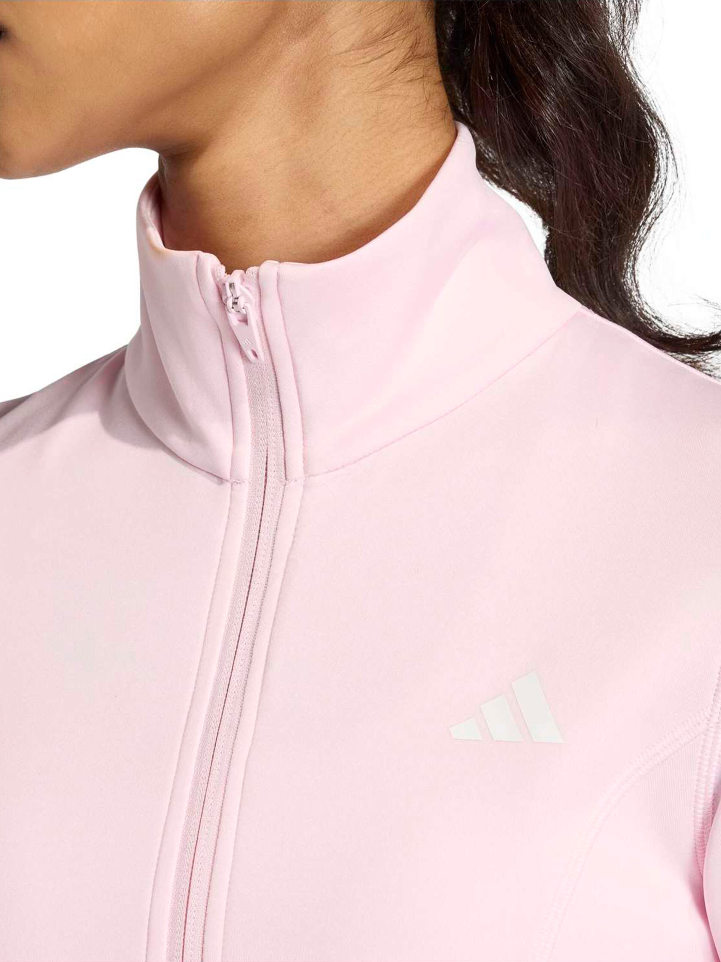 ADIDAS PERFORMANCE Αθλητική ζακέτα φούτερ 'OPT ESS' σε ροζ