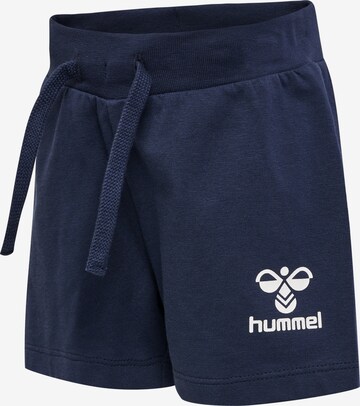 Hummel Regular Workout Pants in Blue