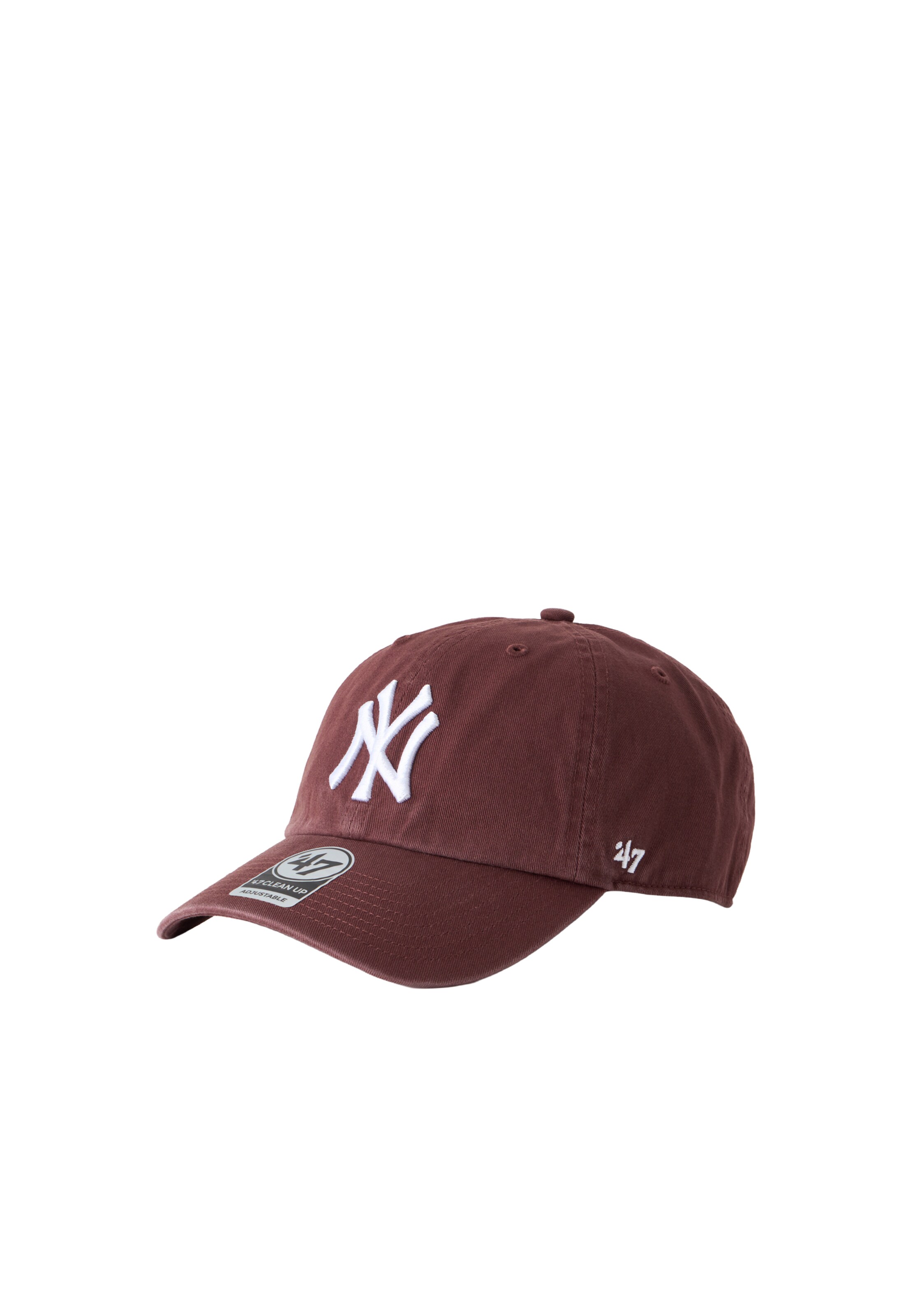 47 Cap 'NEYYAN' in Brown: front