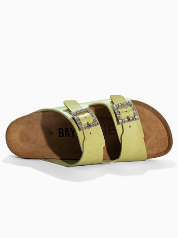 zaļš Bayton Ādas čības 'STRASS ATLAS'