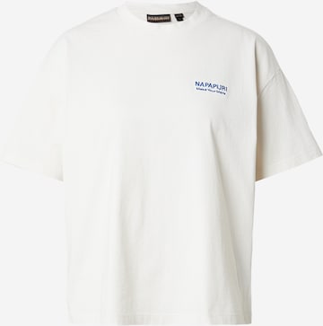 T-shirt 'Iliana' NAPAPIJRI en blanc : devant