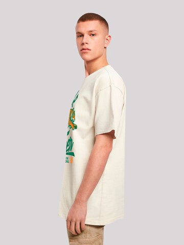 F4NT4STIC Shirt 'Stranger Things Hawkins Year of The Tiger 86 Netflix TV Series' in Beige