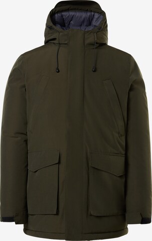 North Sails Winterparka in Groen: voorkant