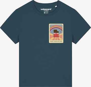 T-shirt 'Tarot The Chocolate' Watapparel en bleu : devant