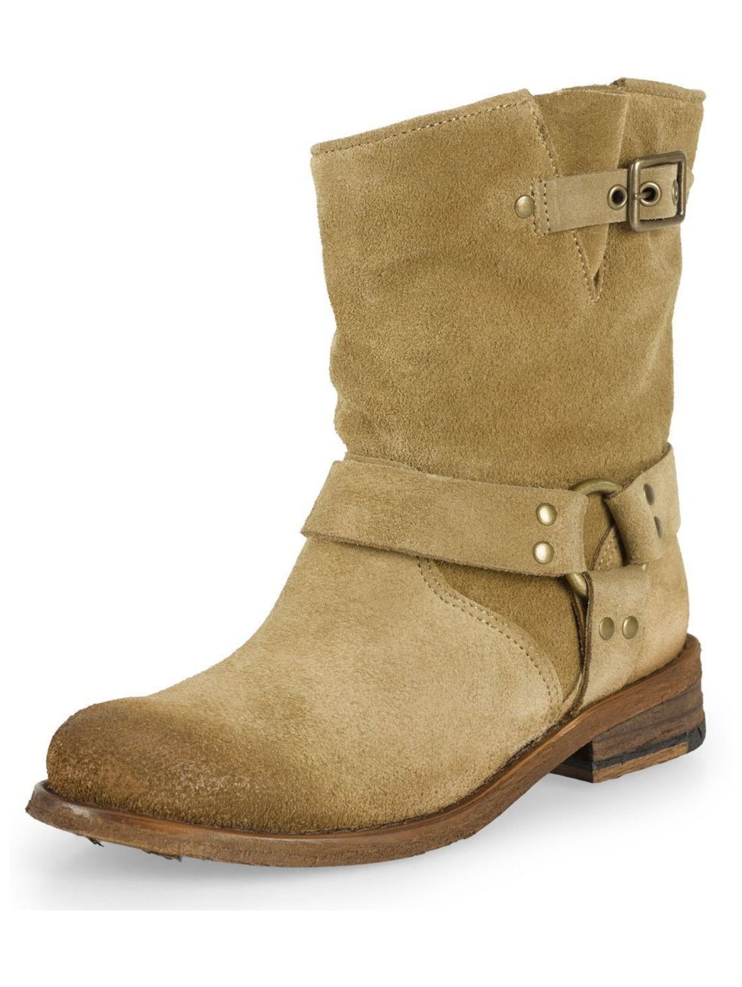 FELMINI Cowboystiefel in Beige: Vorderseite