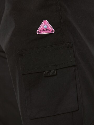 Bershka Tapered Hose in Schwarz