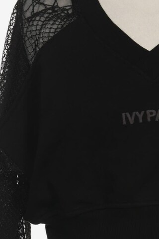 Ivy Park Sweatshirt & Zip-Up Hoodie in S in Black