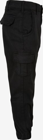 Urban Classics Tapered Trousers in Black