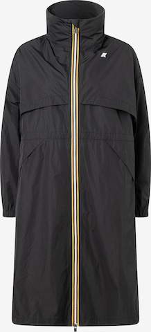 Veste fonctionnelle 'AUBE' K-Way en noir : devant