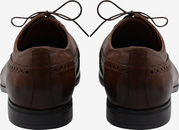 DreiMaster Klassik Lace-Up Shoes in Brown