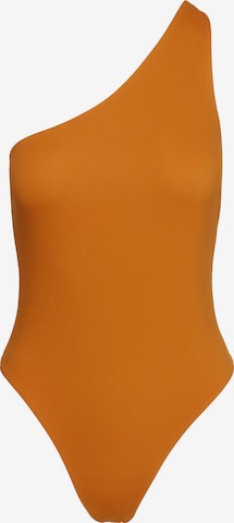 Calvin Klein Swimwear Badpak in Oranje: voorkant