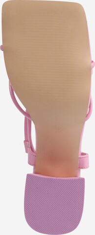 Public Desire Strap Sandals 'ALOHA' in Pink
