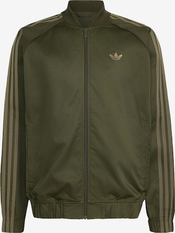 ADIDAS ORIGINALS Přechodná bunda 'Sst Adicolor Classics' – zelená: přední strana
